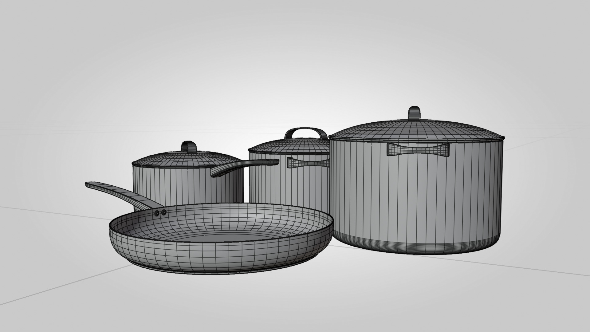 Cooking Pots 3D Model  High Quality  3D model_6