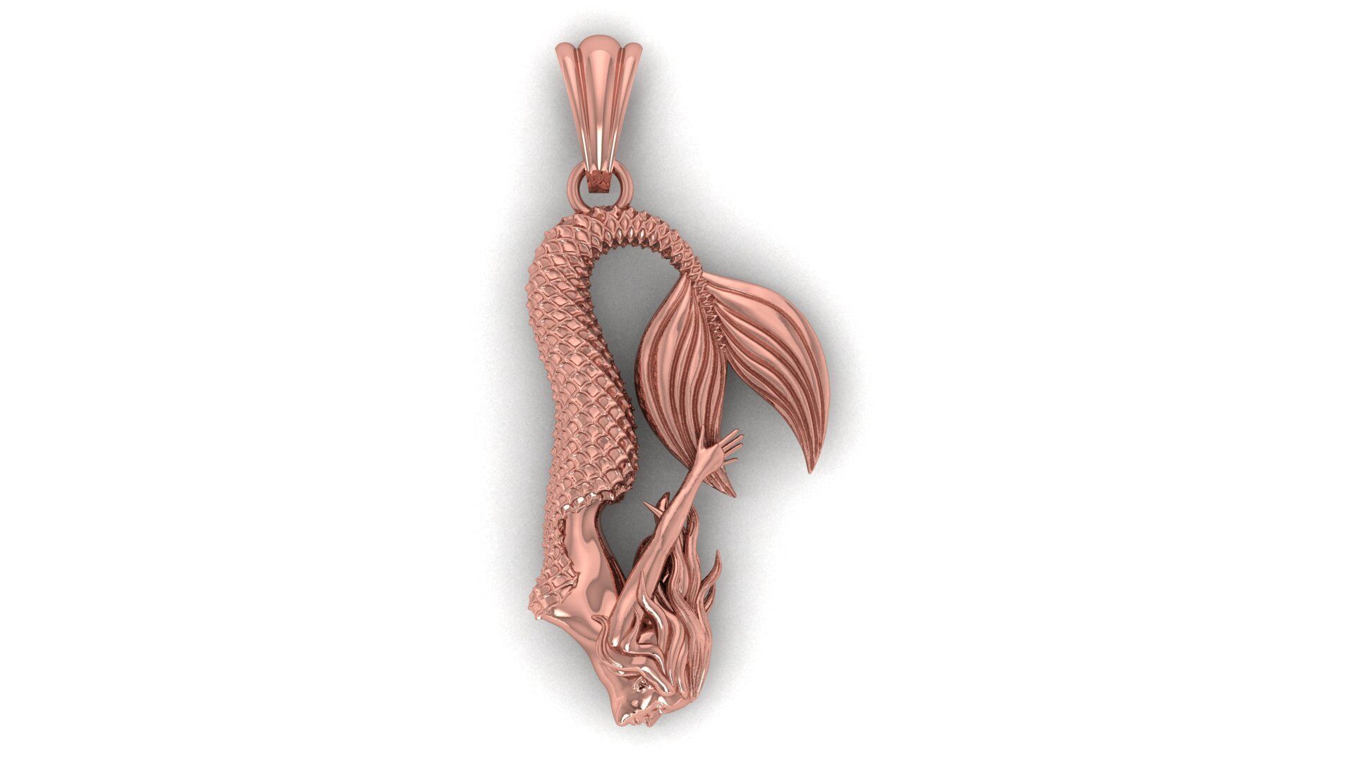 Jalpari Pendant 3D print model_10