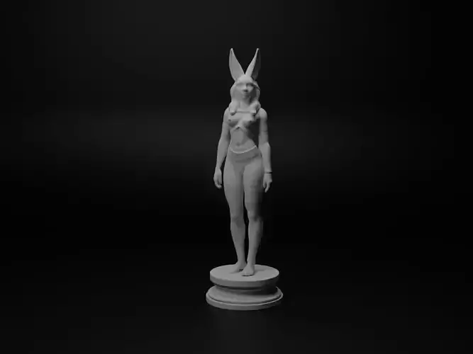 Bastet Bust Chess 3D print model