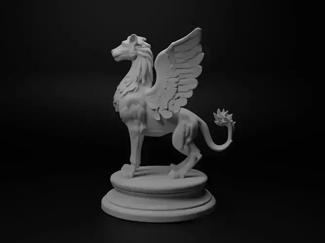 griffon Bust Chess