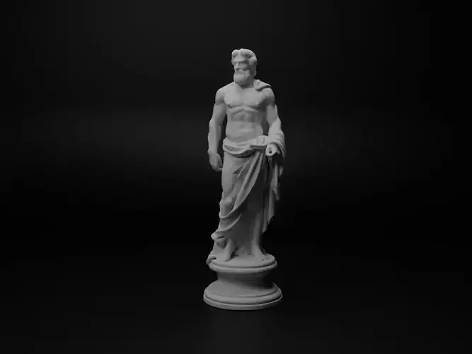 Poseidon Bust Chess