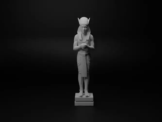 Ptah Bust Chess 3D print model