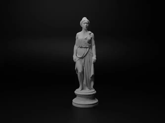 Vesta Bust Chess 3D print model