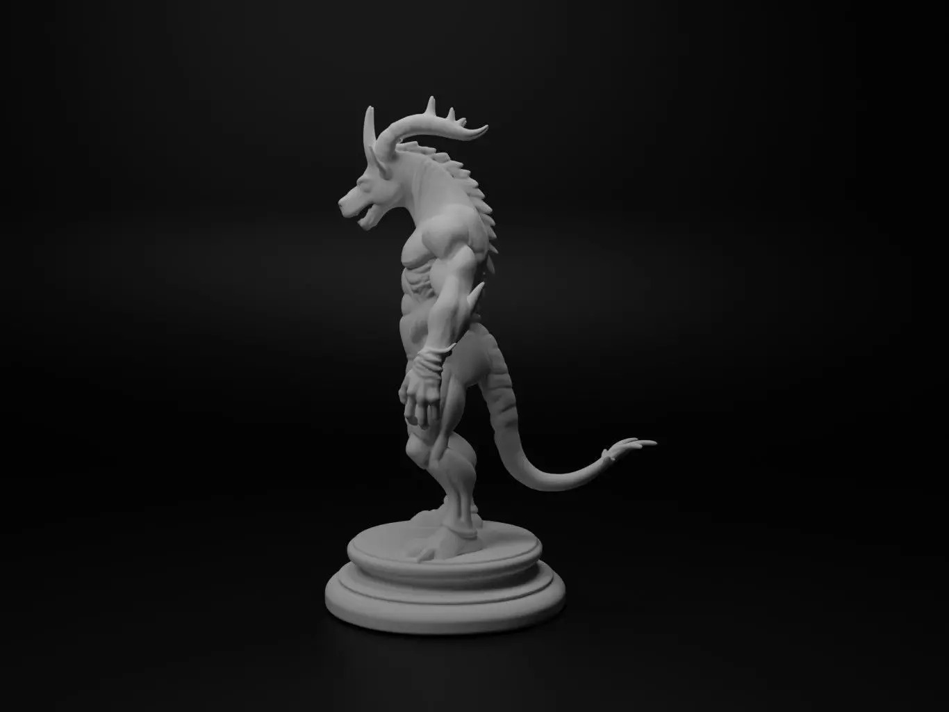 nidhogg Bust Chess 3D print model_0