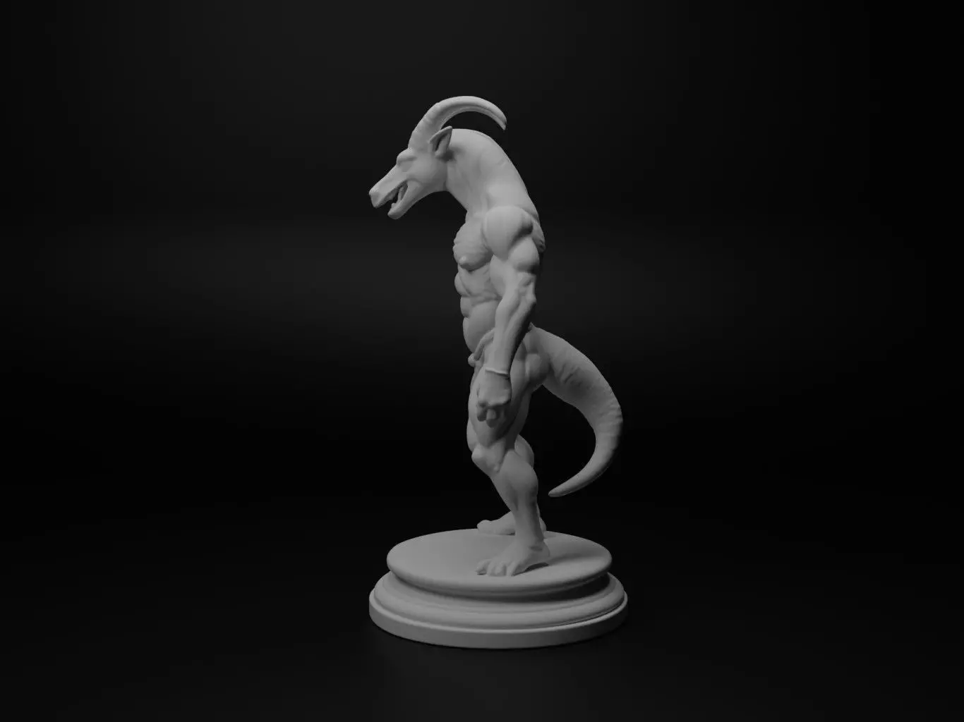 nidhogg Bust Chess 3D print model_0