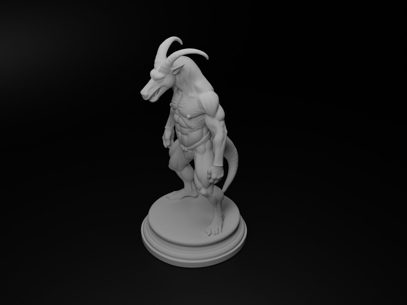 nidhogg Bust Chess 3D print model_2