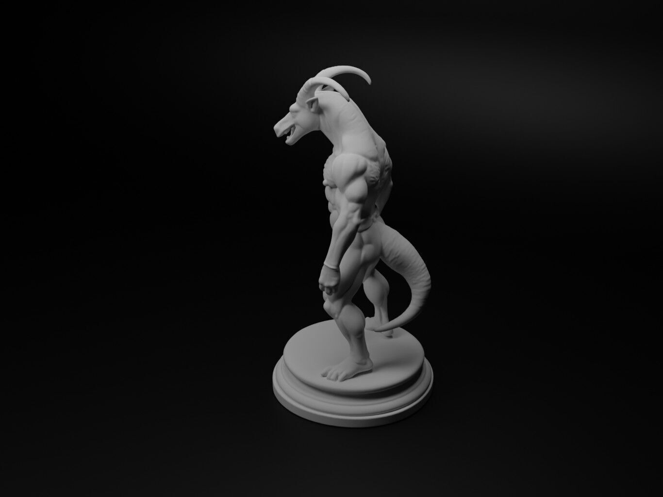nidhogg Bust Chess 3D print model_1