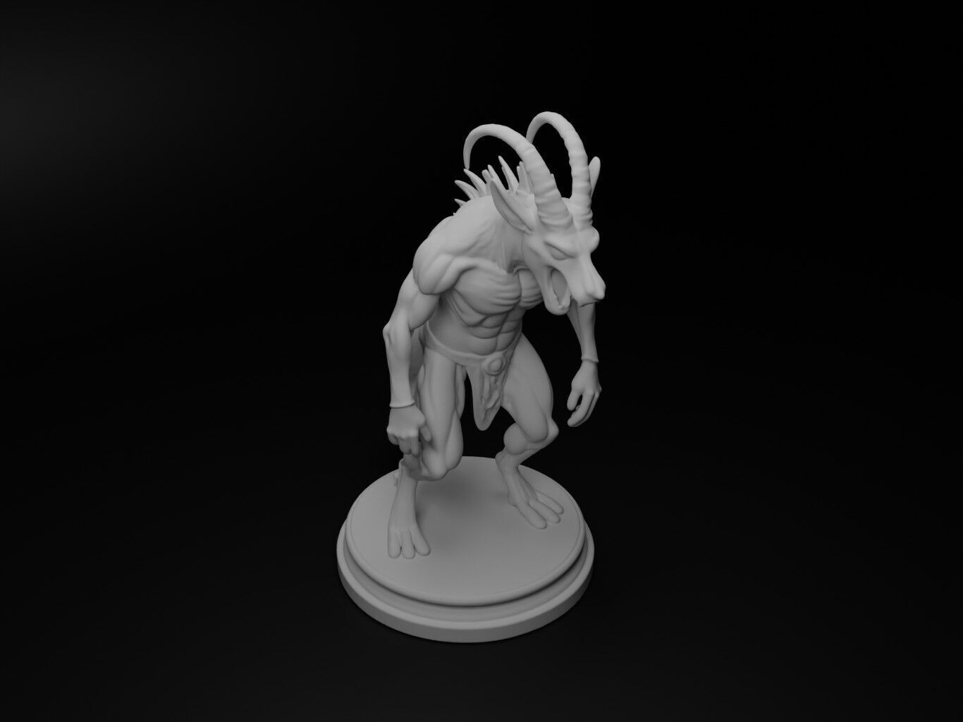 nidhogg Bust Chess 3D print model_2