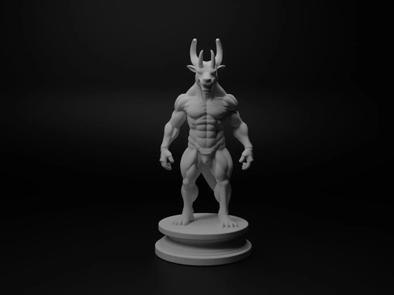 nidhogg Bust Chess 3D print model