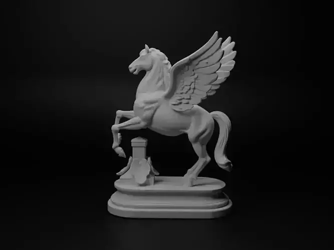 pegasus Bust Chess