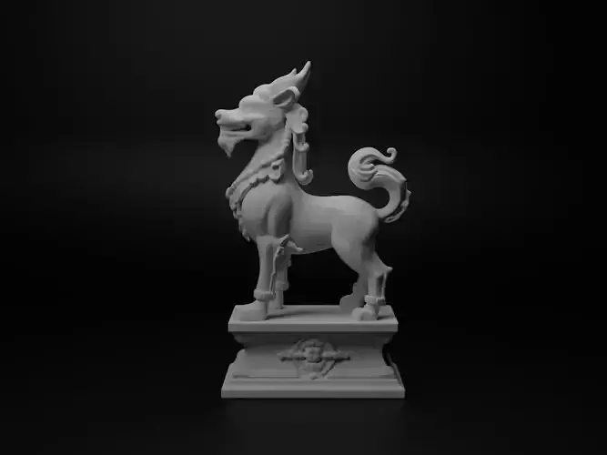 qilin Bust Chess