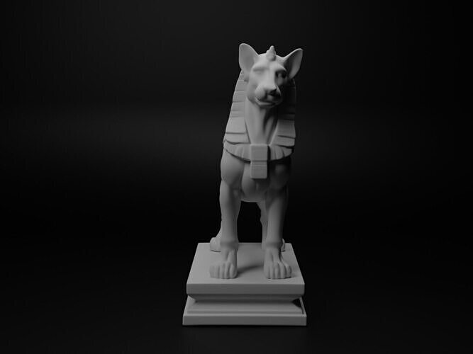 sphinx Bust Chess 3D print model