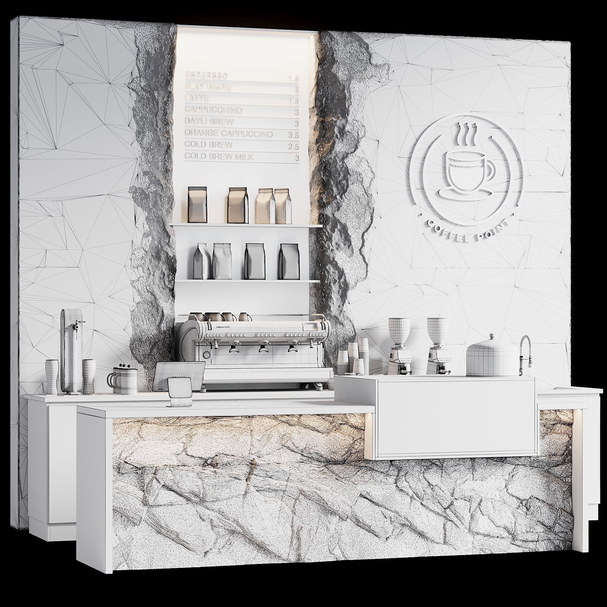 Coffee Bar 11 3D model_5