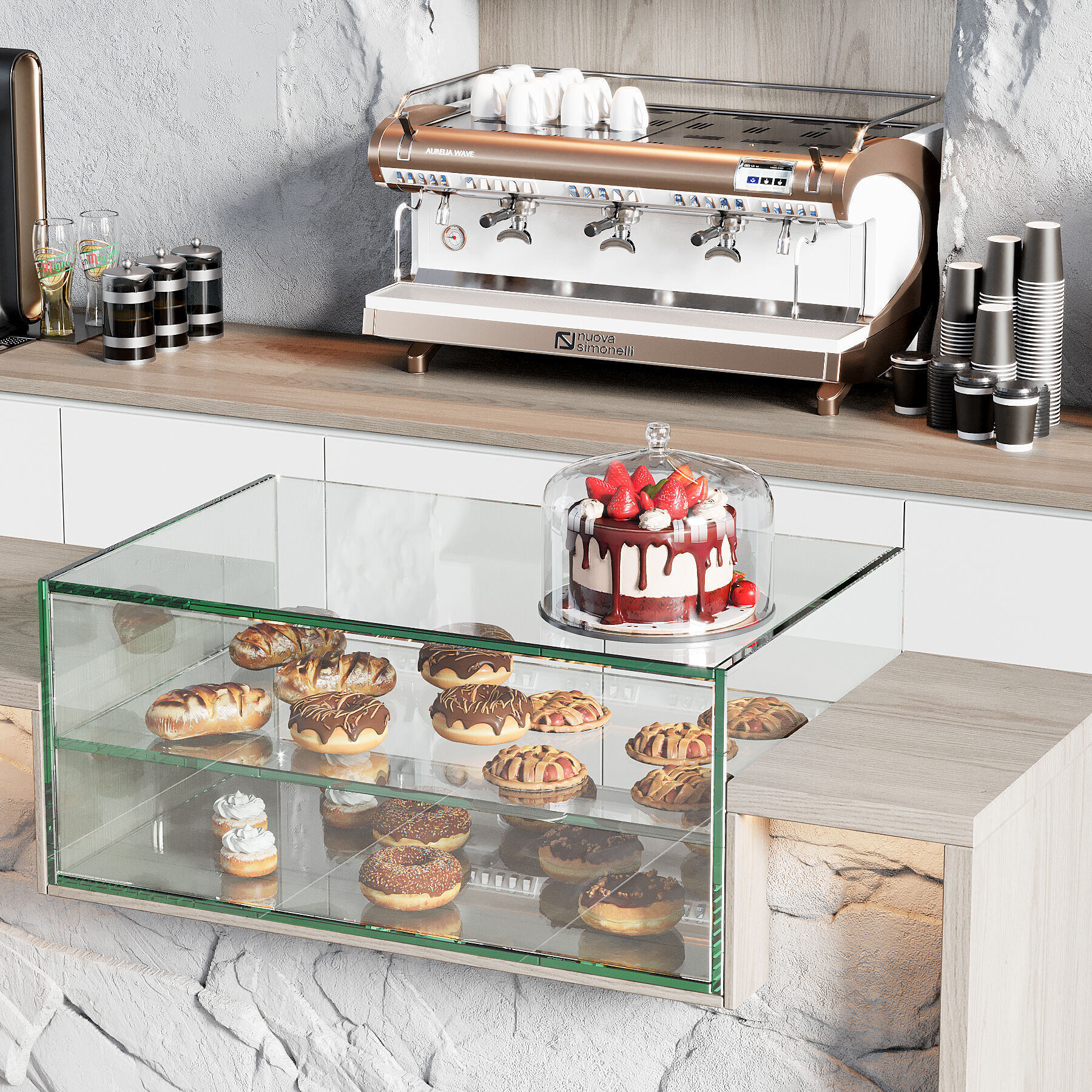 Coffee Bar 11 3D model_3