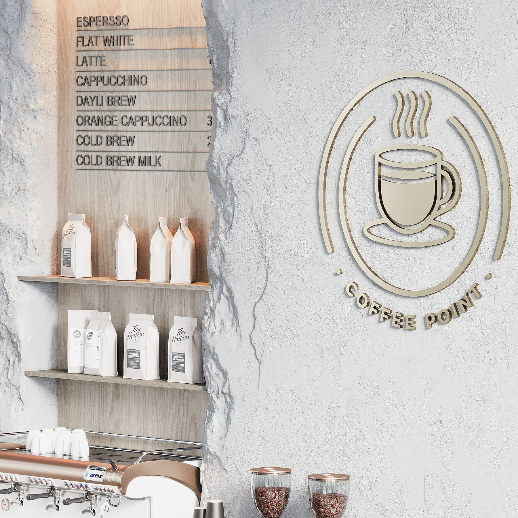 Coffee Bar 11 3D model_4