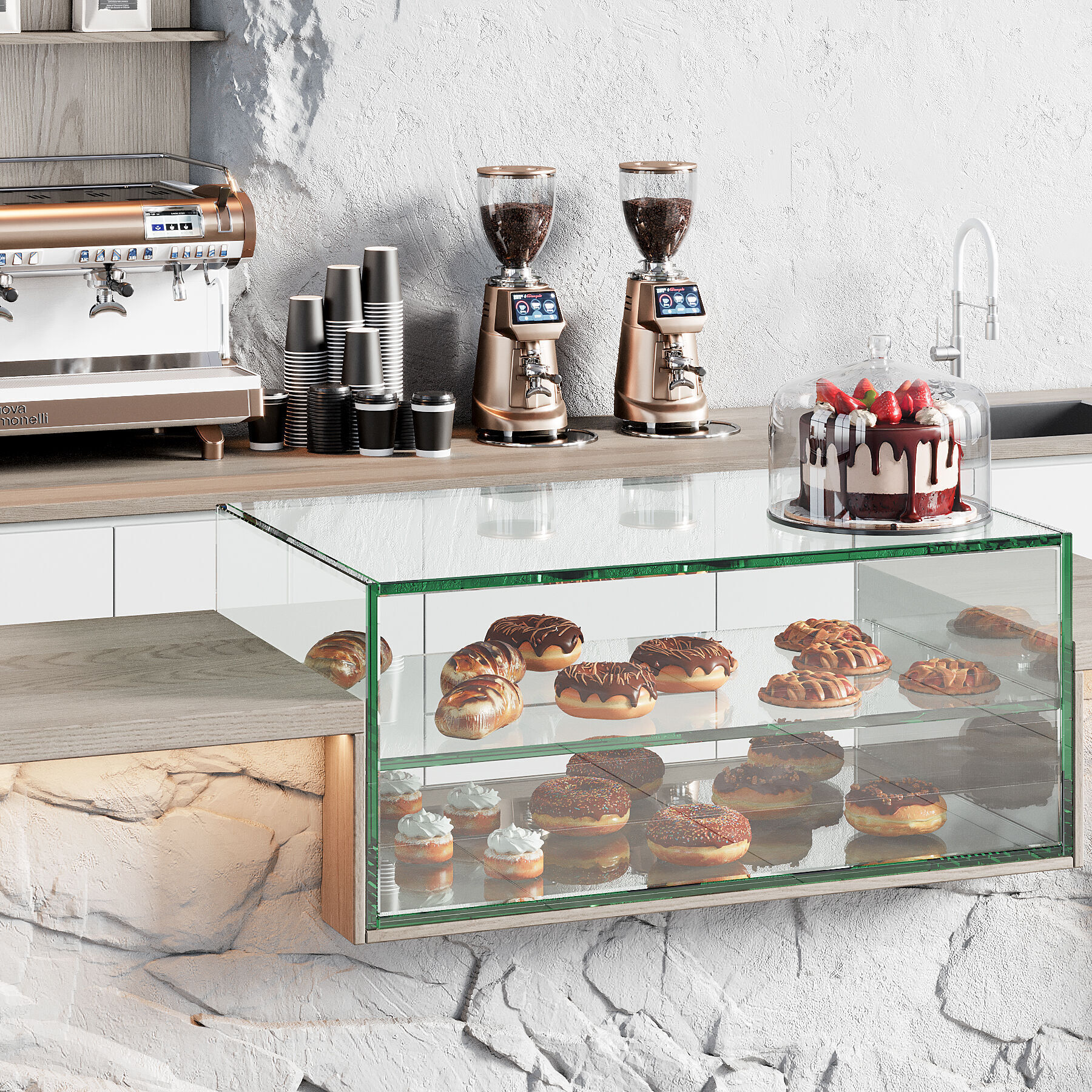 Coffee Bar 11 3D model_2