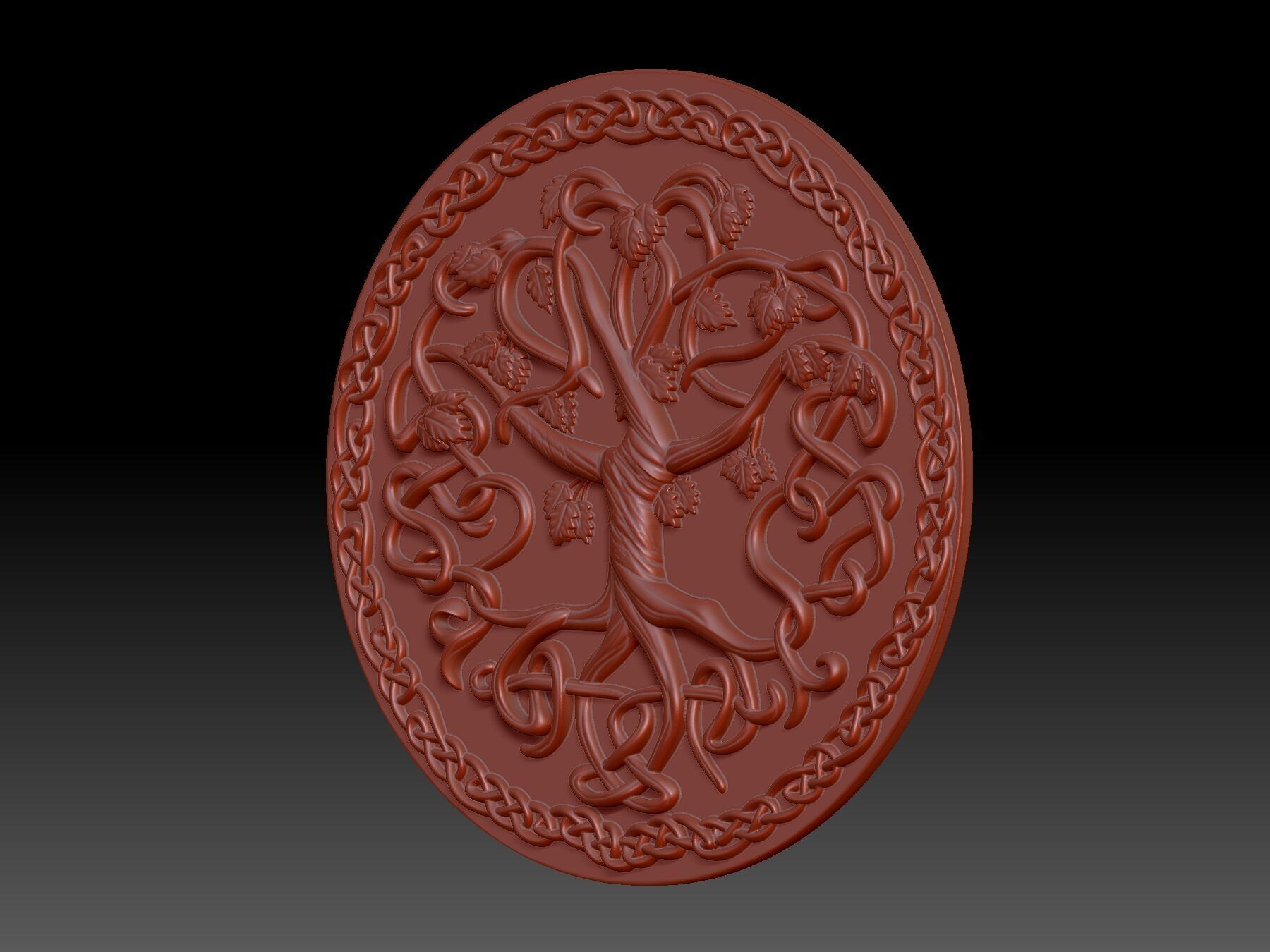 beautiful tree 3D print model_4