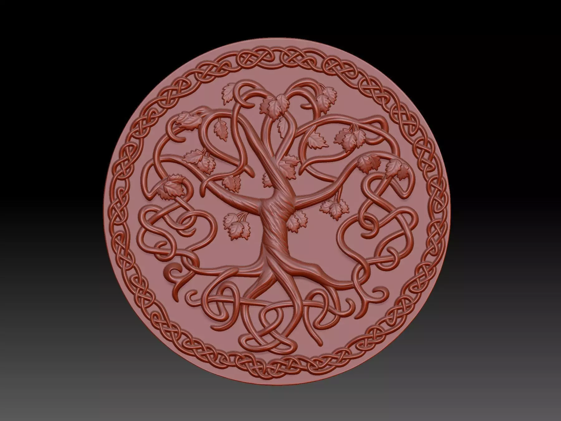beautiful tree 3D print model_0