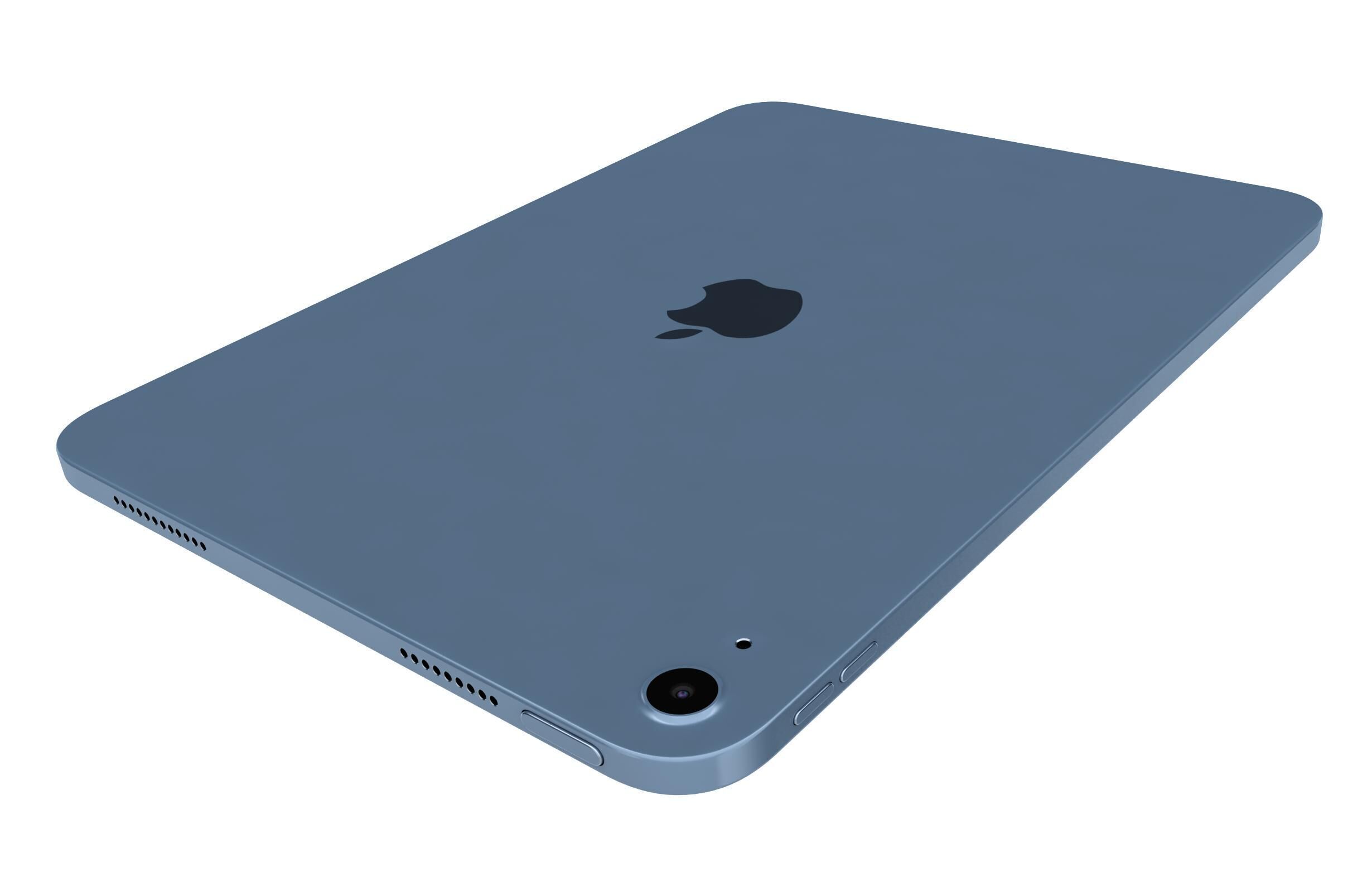Apple iPad 2025 Blue 3D model_15