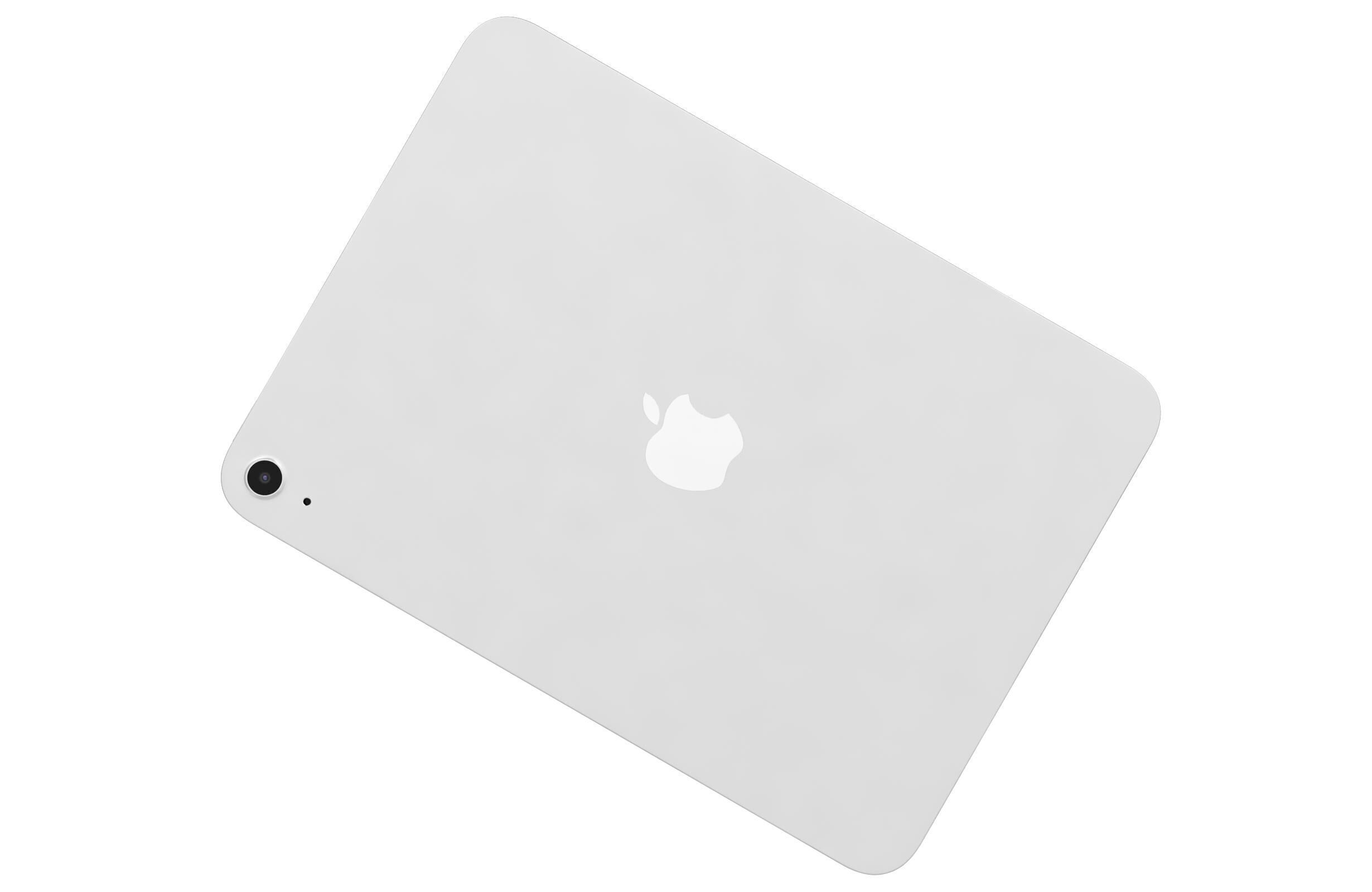 Apple iPad 2025 Silver 3D model_11