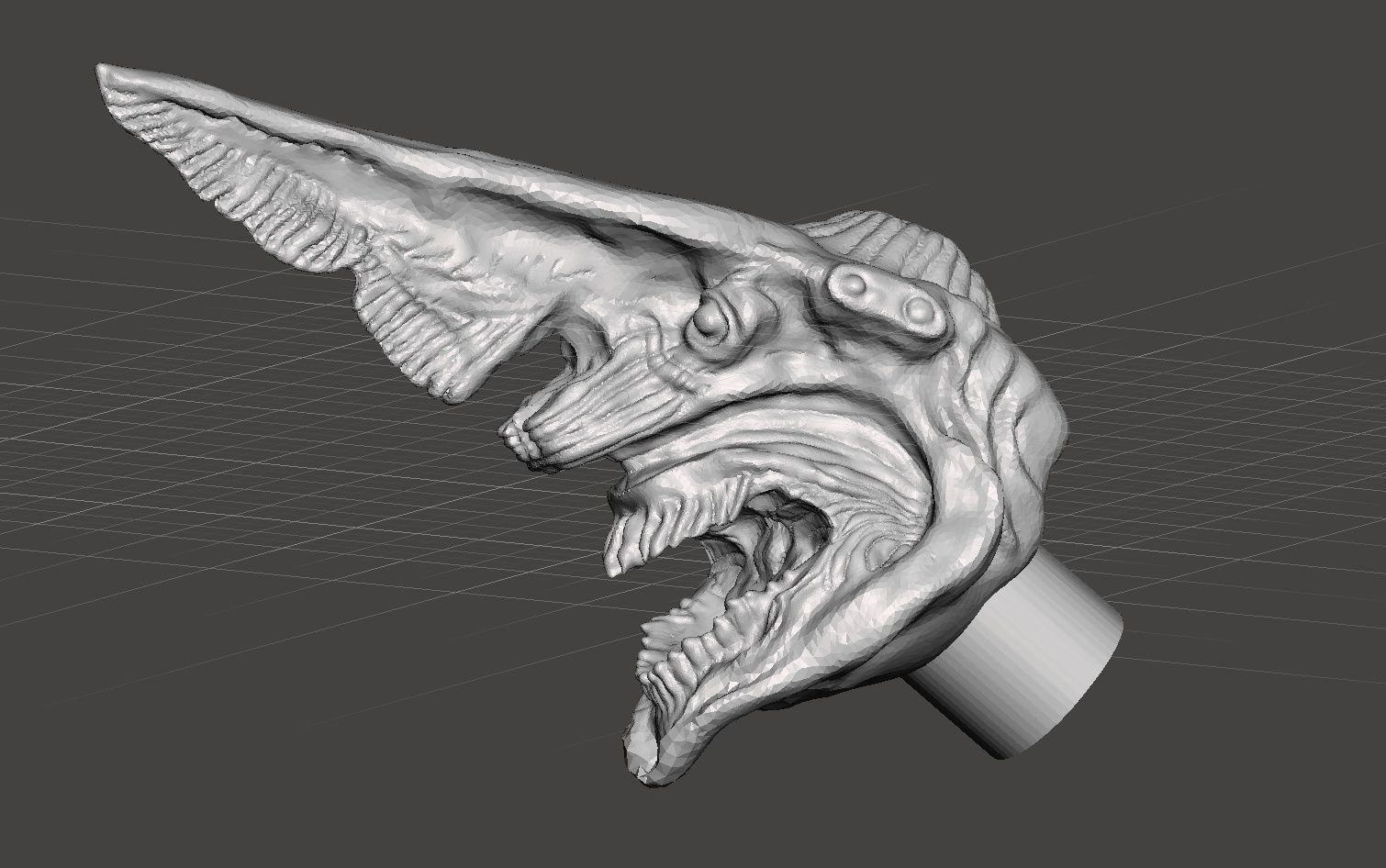 KAIJU from a movie Pacific Rim Free 3D print model_3