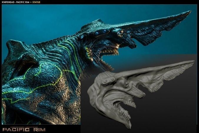 KAIJU from a movie Pacific Rim Free 3D print model