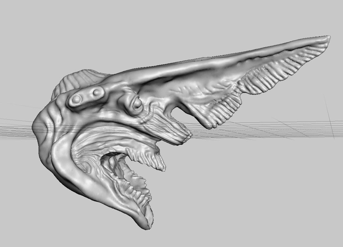 KAIJU from a movie Pacific Rim Free 3D print model_1