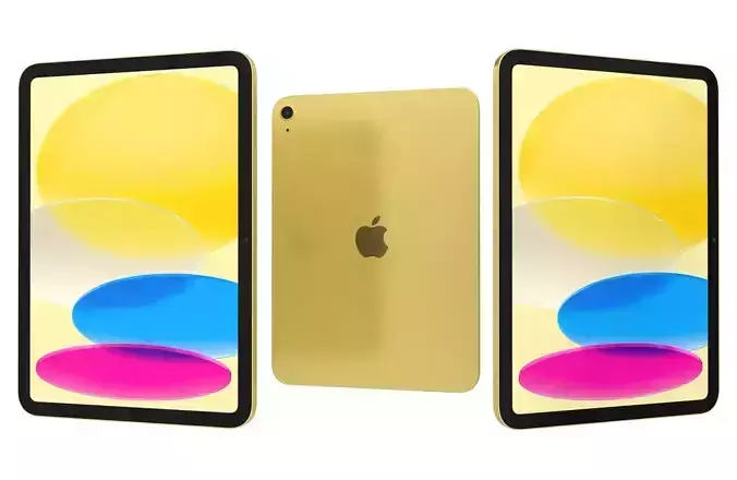 Apple iPad 2025 Yellow