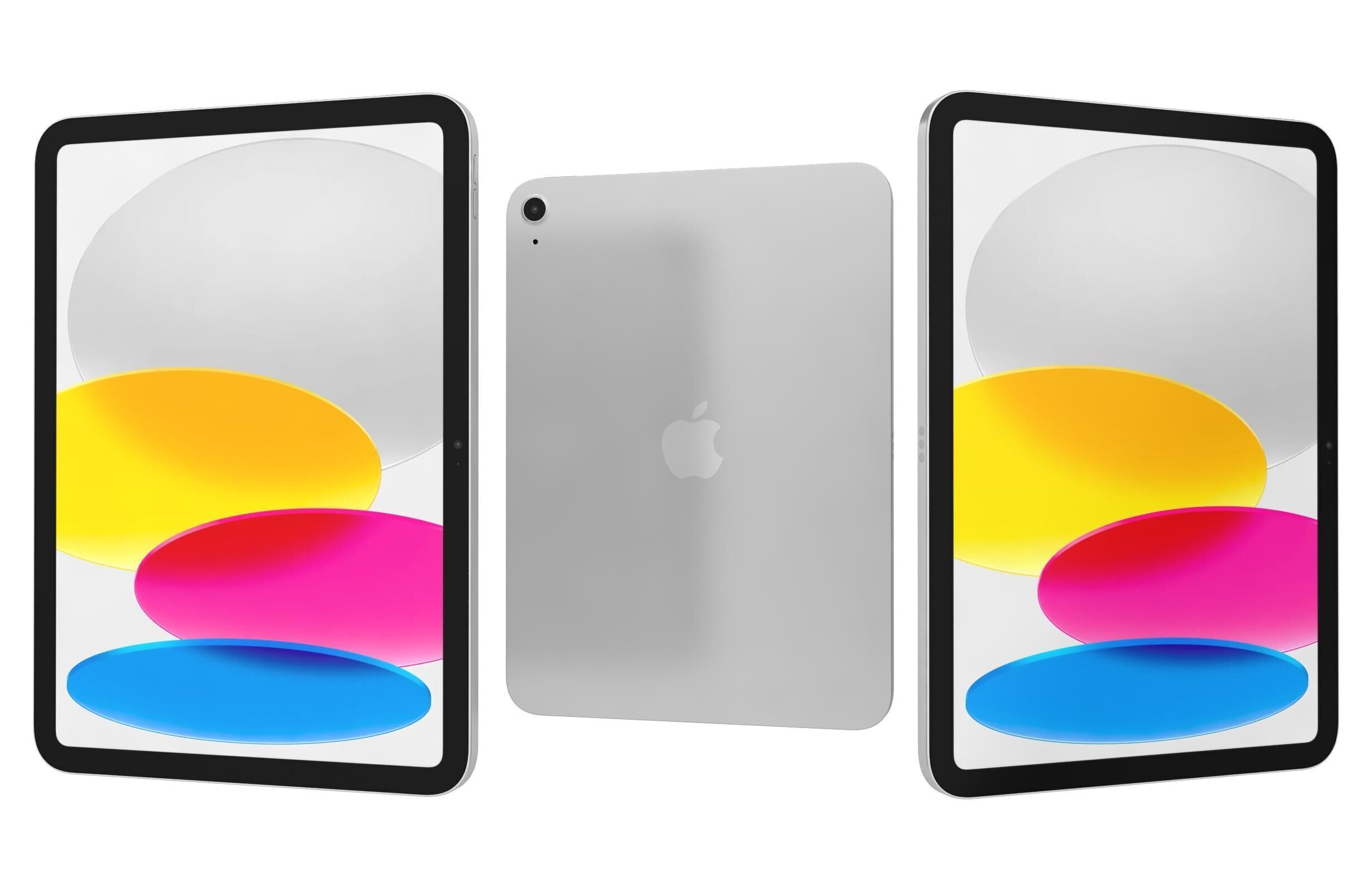Apple iPad 2025 All Colors 3D model_16