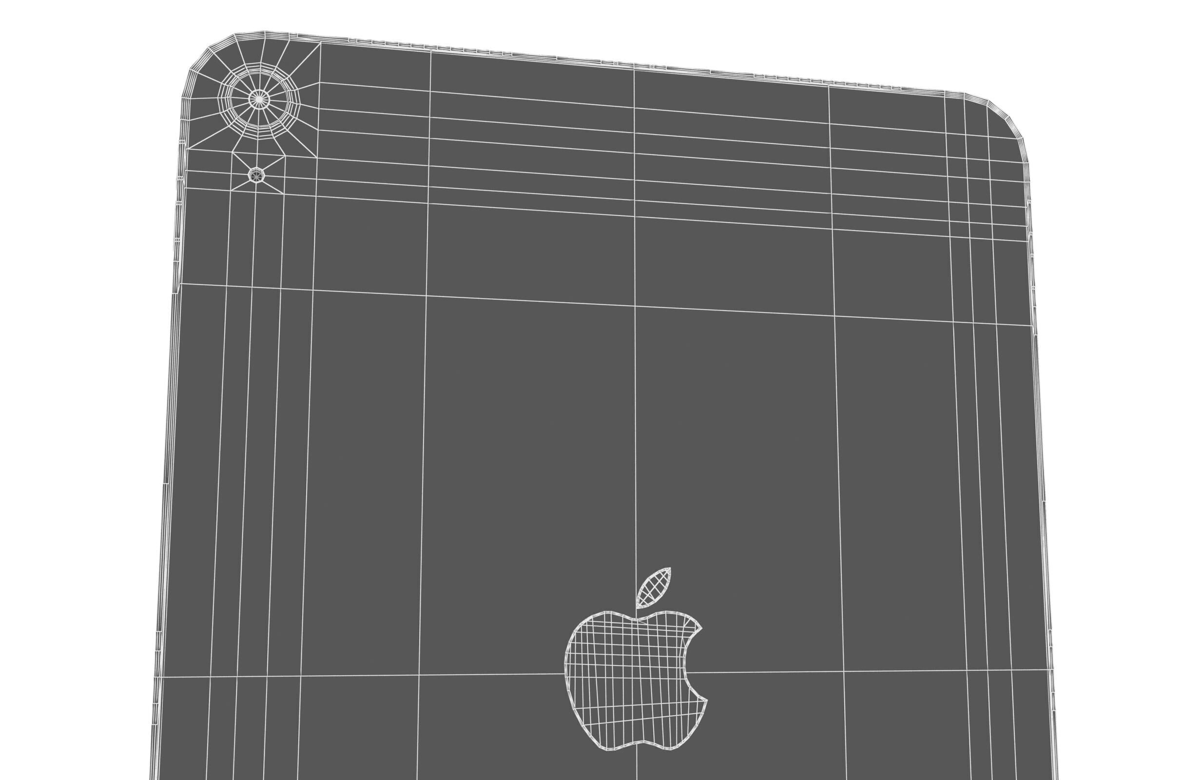 Apple iPad 2025 All Colors 3D model_24