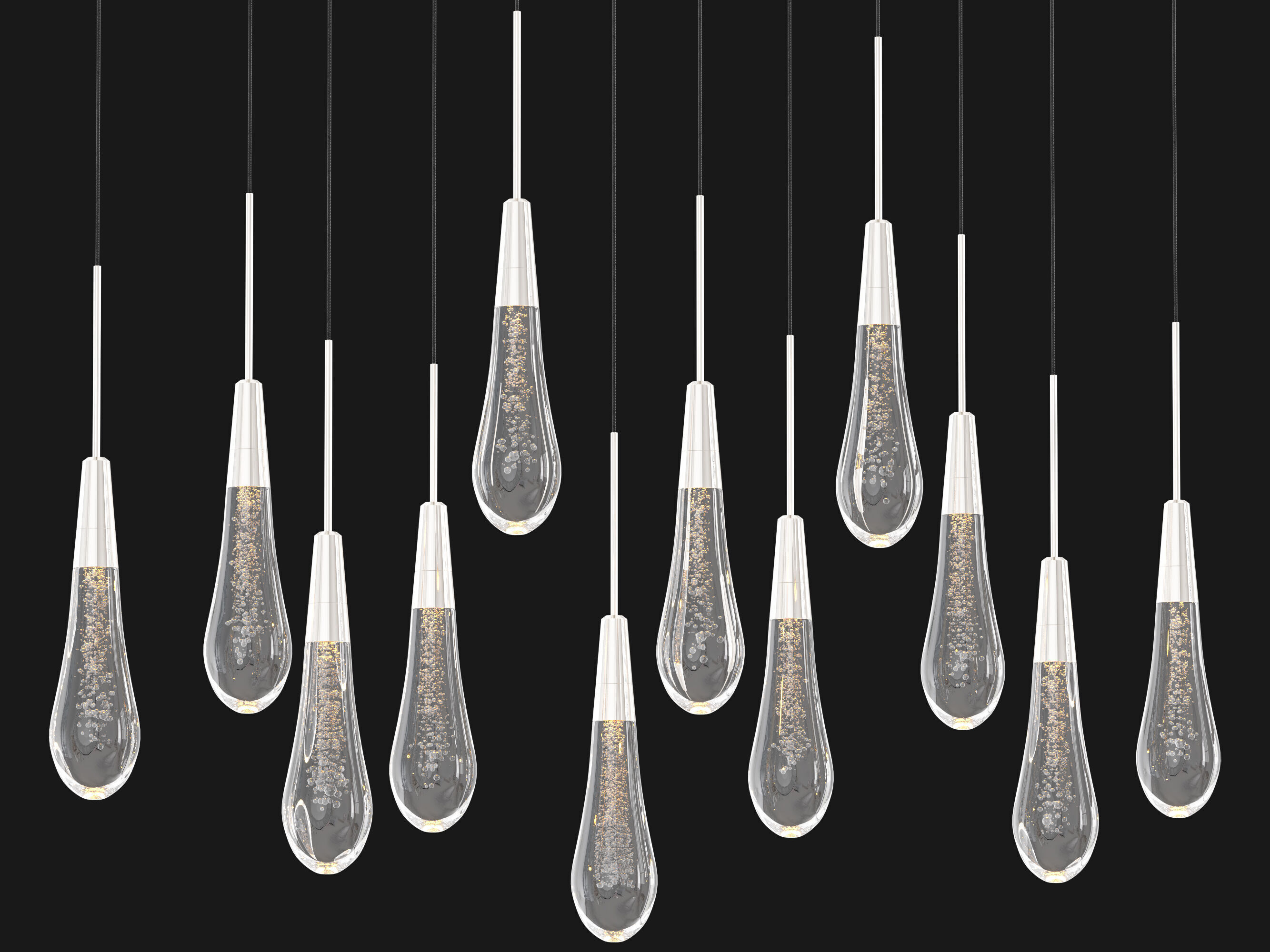 Soltaire Linear Chandelier 3D model_11