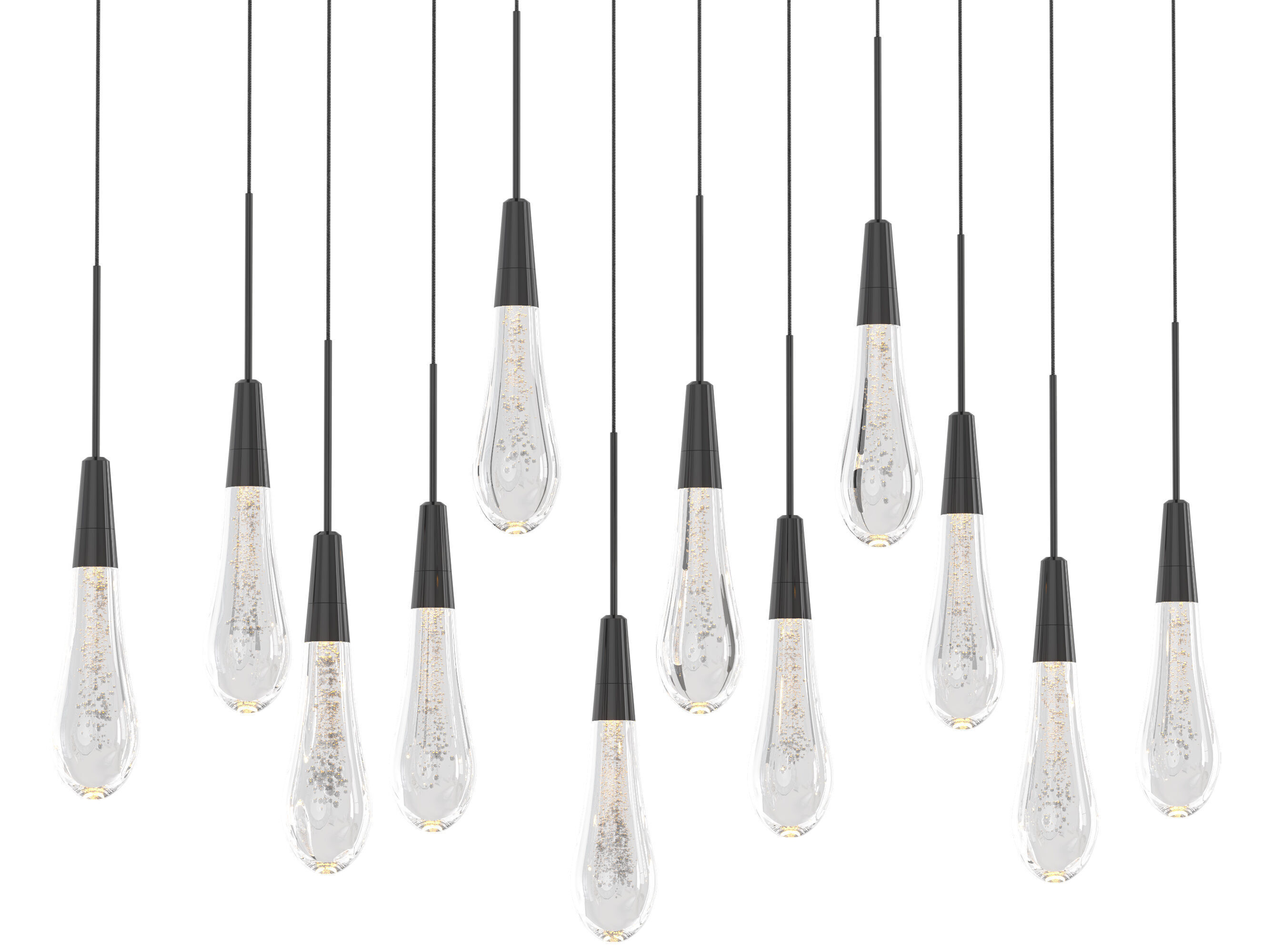 Soltaire Linear Chandelier 3D model_5