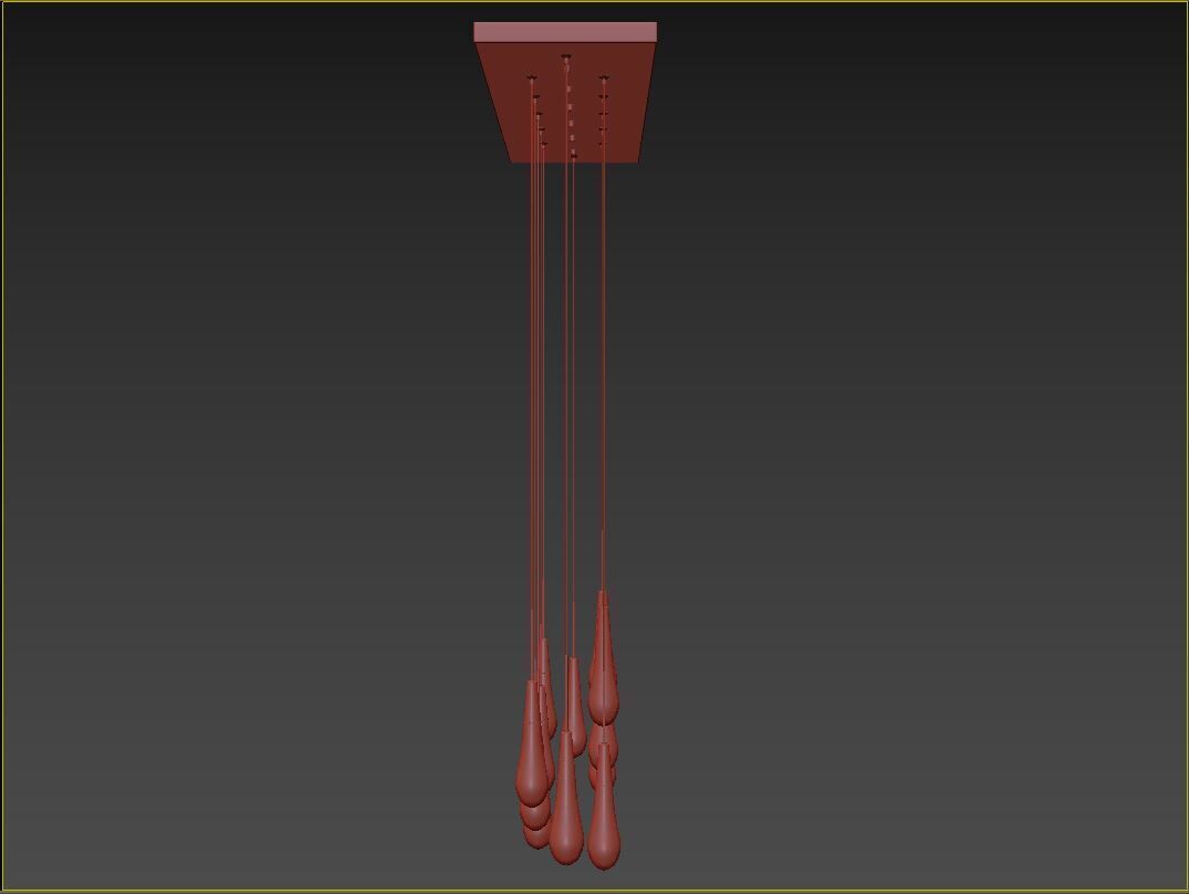 Soltaire Linear Chandelier 3D model_19