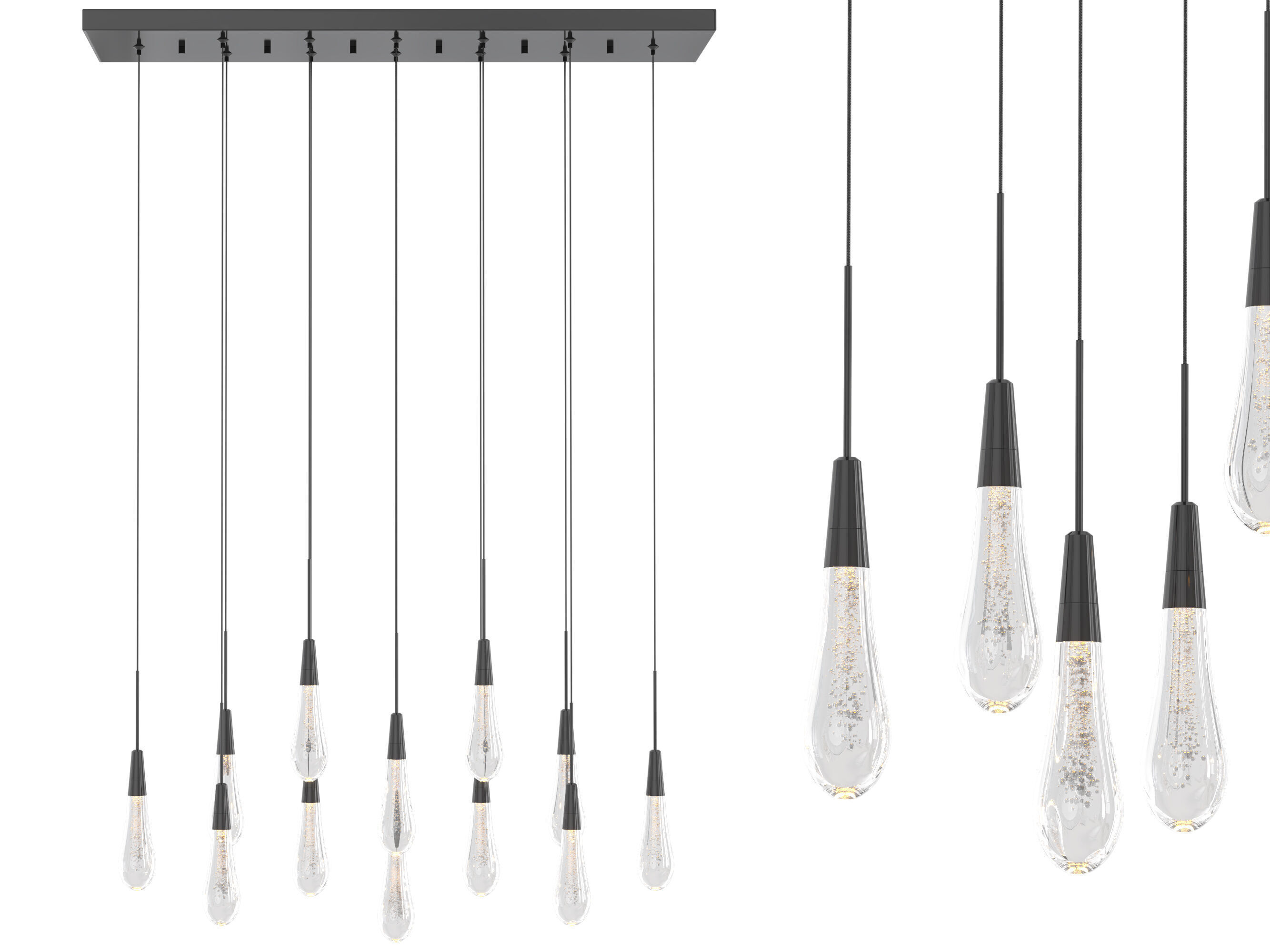 Soltaire Linear Chandelier 3D model_8