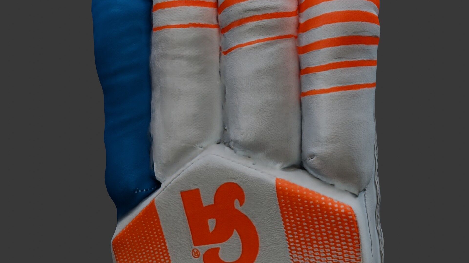 Cricket Batting Gloves -  Low-poly 3D model_3