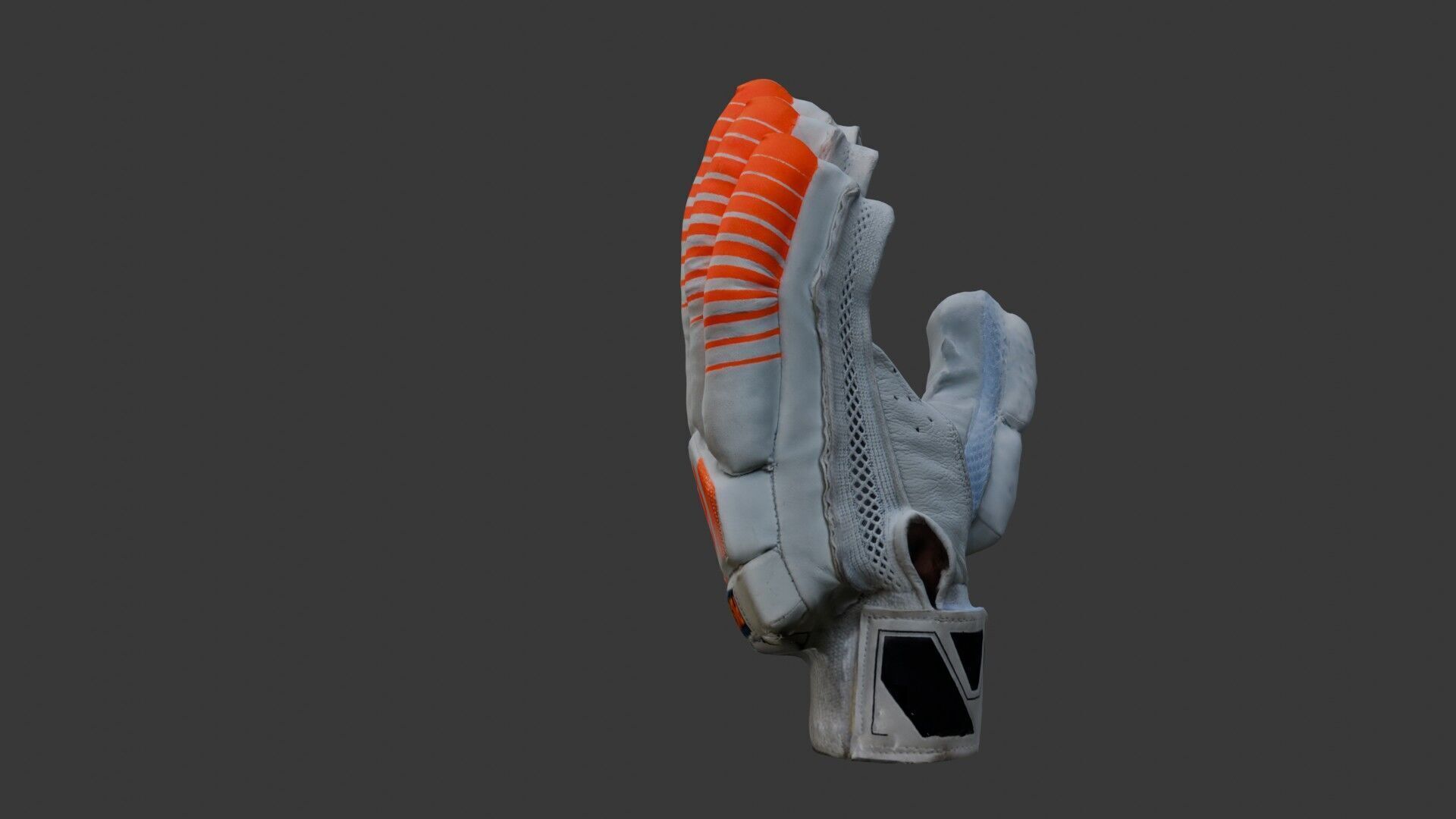 Cricket Batting Gloves -  Low-poly 3D model_8