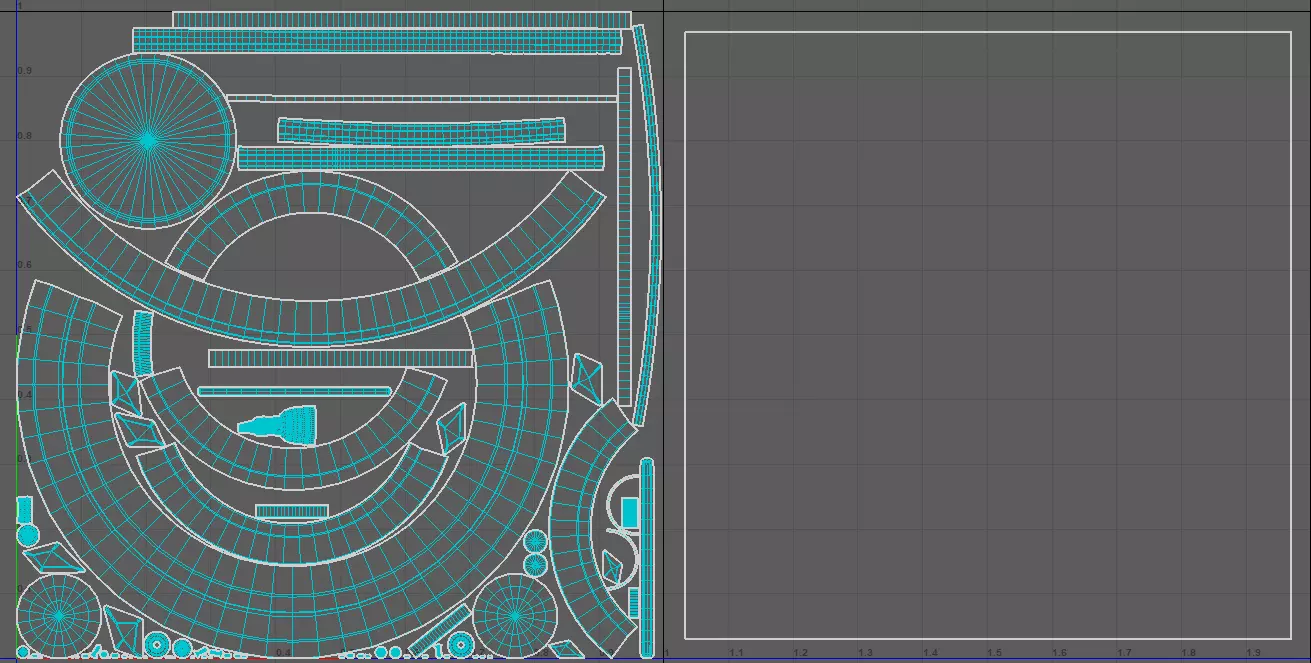 Chrono Altar Low-poly 3D model_14