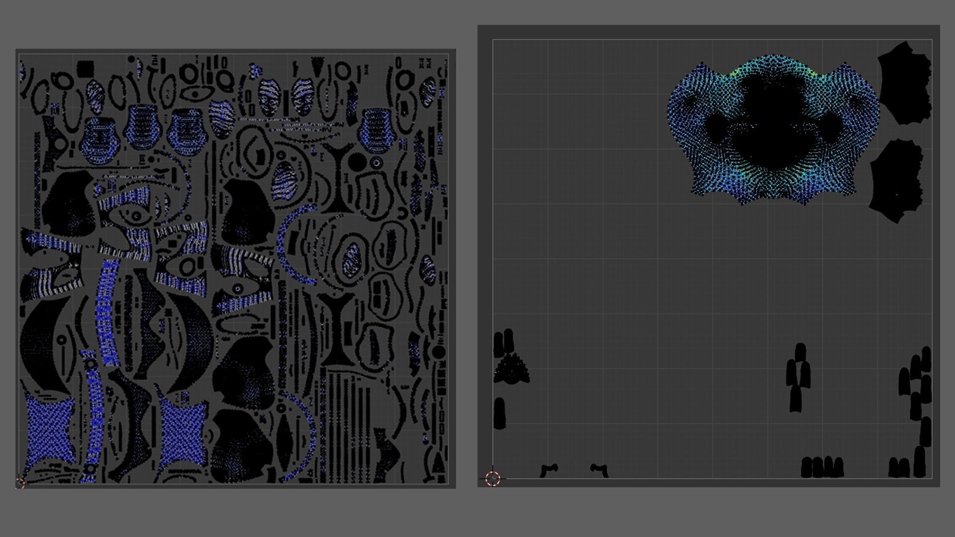 Sci-Fi Female Soldier Modular 01a Low-poly 3D model_43