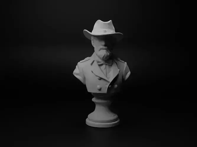 American Civil War Bust Chess