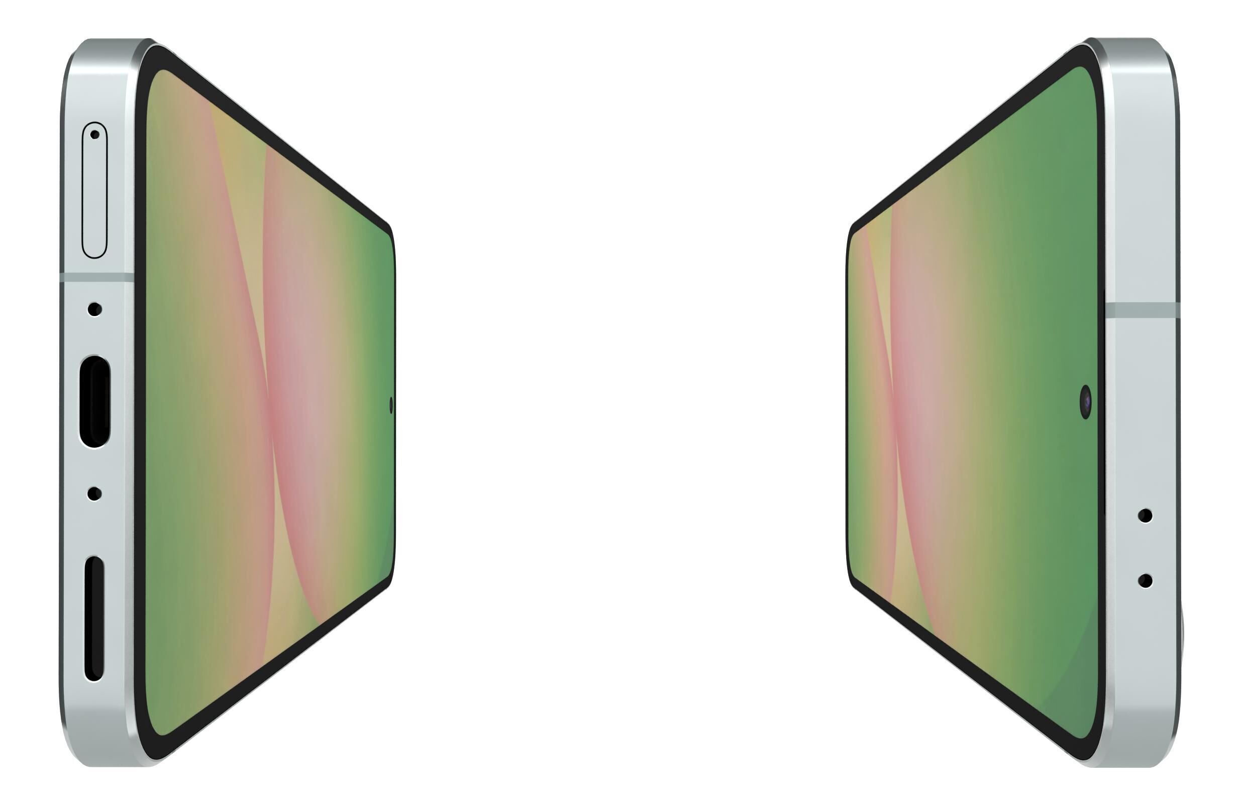 Samsung Galaxy A56 Awesome Olive 3D model_9