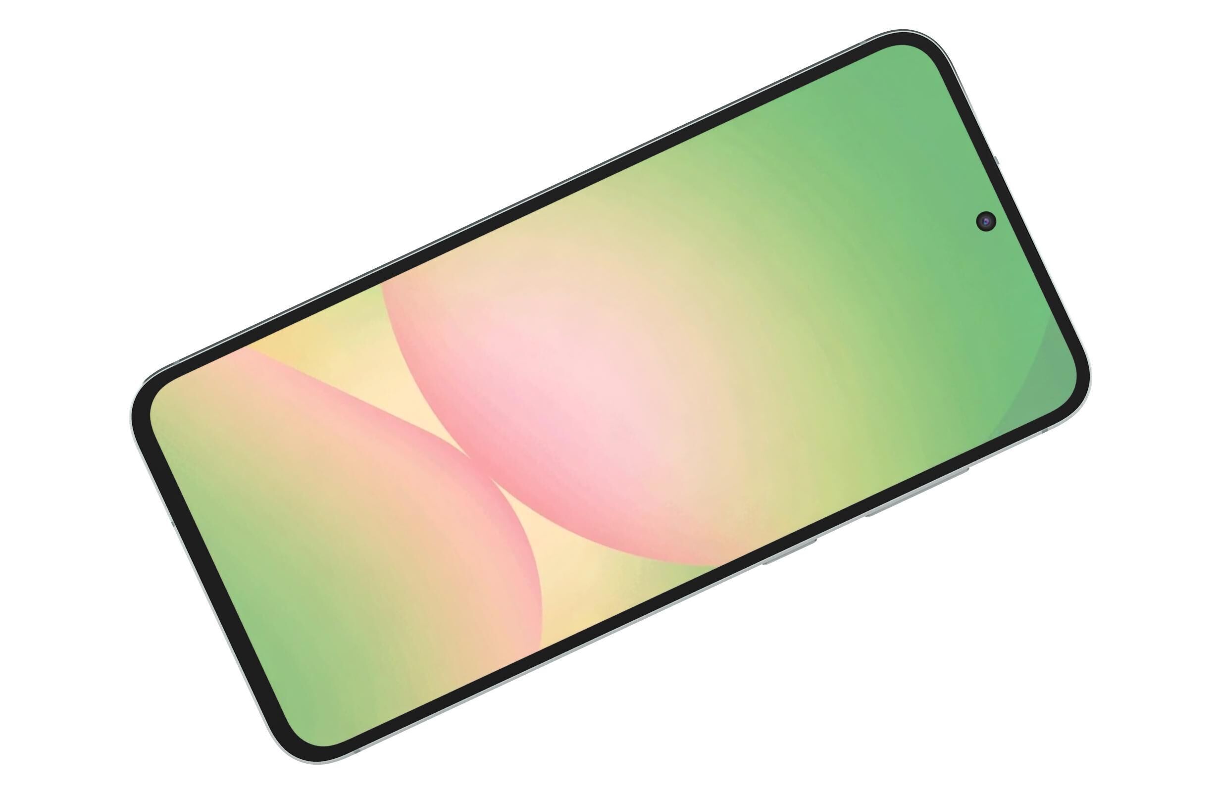 Samsung Galaxy A56 Awesome Olive 3D model_10