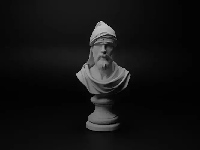 Andalusian Muslim Bust Chess