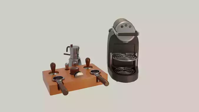 Ultimate Coffee Lover Bundle 3D model