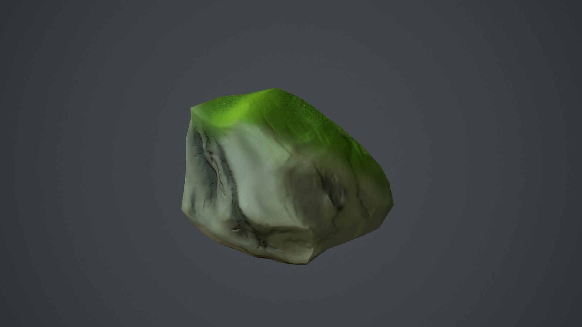 Stone rock Free low-poly 3D model_2