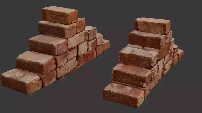 Aged Brick Staircase