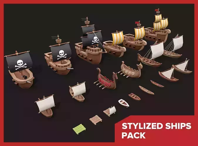 Stylized Ships Pack