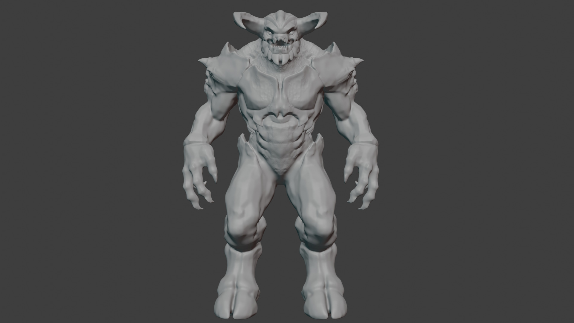 Baron of Hell Updated 3D model_1