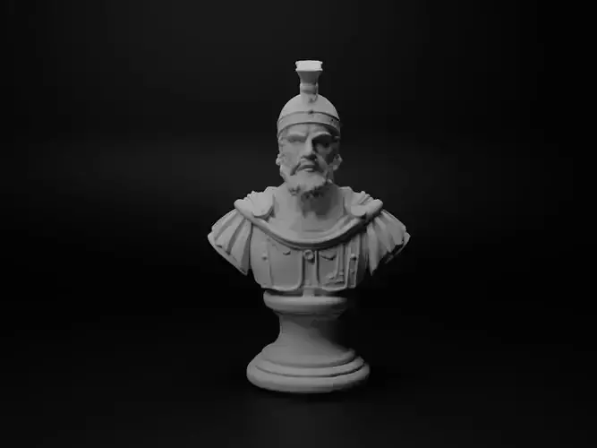Byzantine Soldier Bust Chess