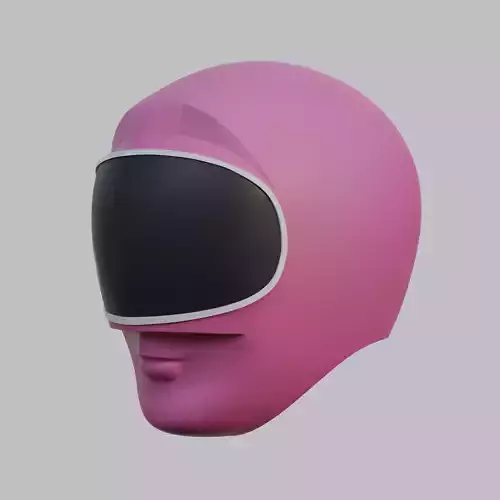 Pink Chouriki Sentai Ohranger or Power Rangers Zeo 3D print model