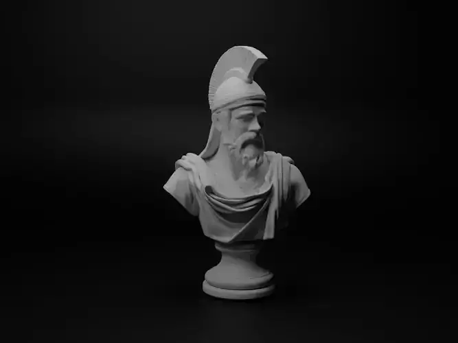 Coptic Soldier Bust Chess